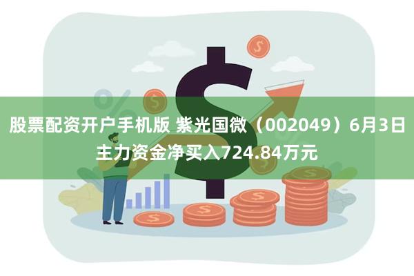 股票配资开户手机版 紫光国微（002049）6月3日主力资金净买入724.84万元