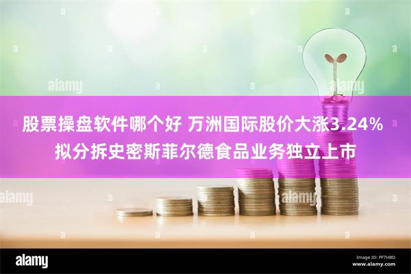 股票操盘软件哪个好 万洲国际股价大涨3.24% 拟分拆史密斯菲尔德食品业务独立上市