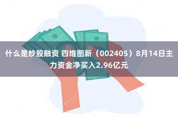 什么是炒股融资 四维图新（002405）8月14日主力资金净