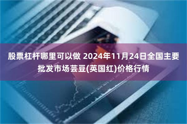 股票杠杆哪里可以做 2024年11月24日全国主要批发市场芸