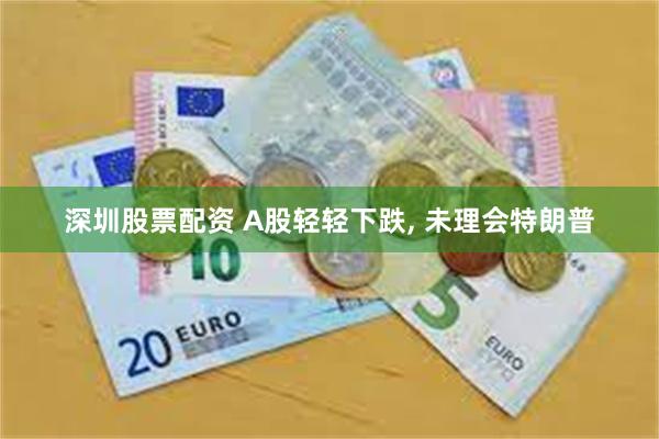 深圳股票配资 A股轻轻下跌, 未理会特朗普