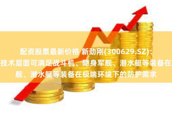 配资股票最新价格 新劲刚(300629.SZ)：公司的特殊涂